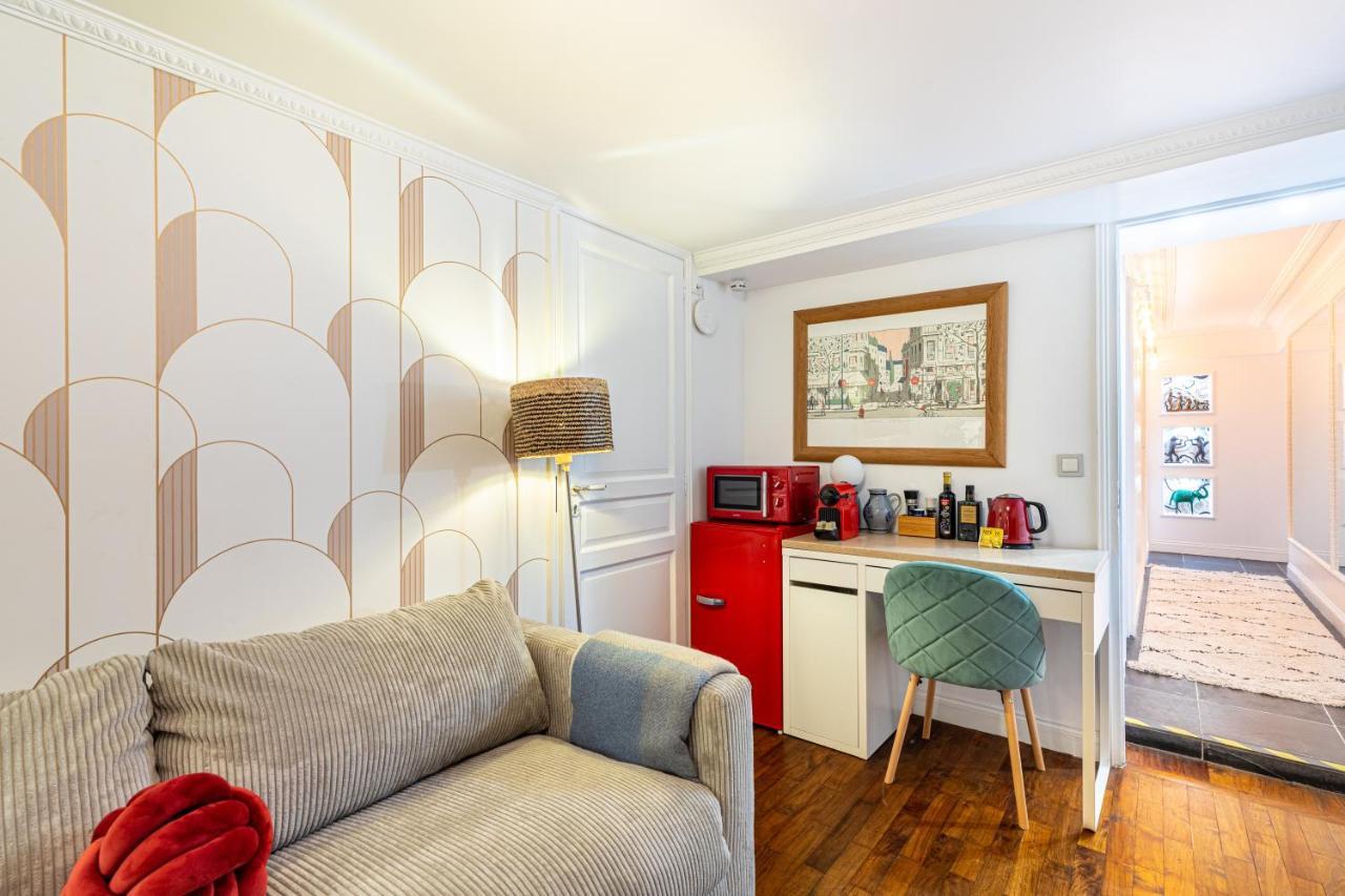 Modern Apartement Grand Paris, Tv Salon, Sharing Garden, Villa Des Ammonites 뫼동 외부 사진